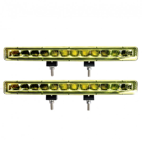LTPRTZ® 2x LED Lightbar 13" gelb
