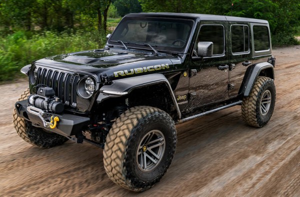 Hyperform Flat Style Flares - Jeep JL