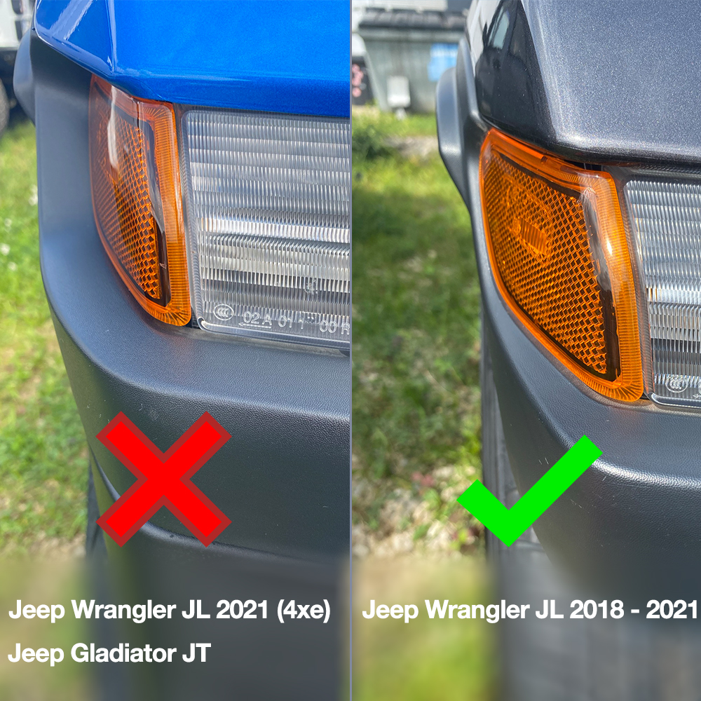 Jeep Wrangler JL Kotflügelverbreiterungen